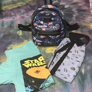 Loungfly Star Wars backpack purse